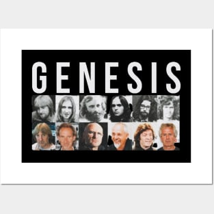 genesis : band legend Posters and Art